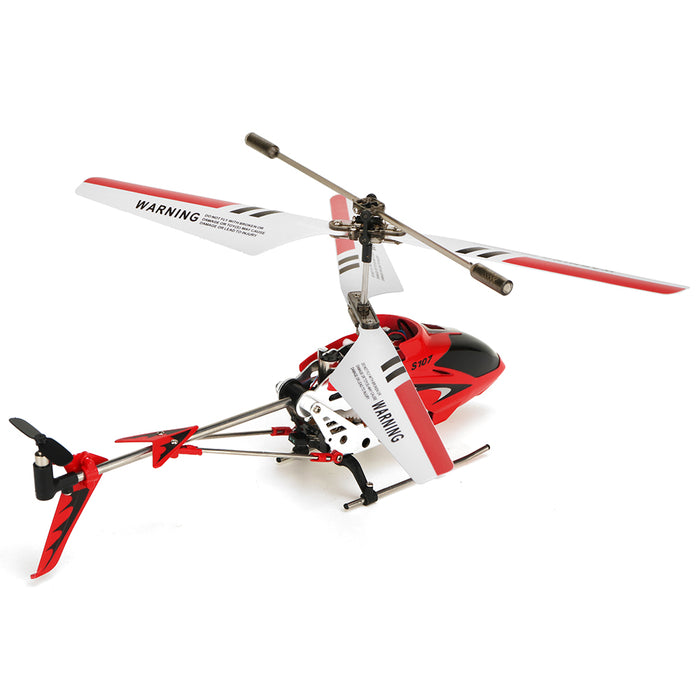 SYMA S107G - 3CH Infrared Mini Remote Control Helicopter with Gyro, Anti-Collision & Anti-Fall Features - Perfect Toy for Kids & Indoor Use
