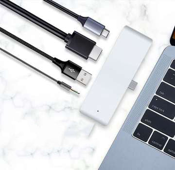 Mindpure USB Hub - Multifunctional Type-C to USB3.0, HDMI, AUDIO3.5, PD Data Transfer, High-Temperature Resistance - Ideal for Laptop Users and Fast Connectivity Needs