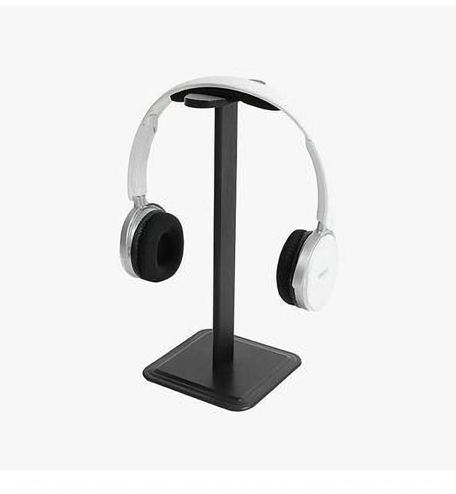 Black Style Simple Headset Stand - Stretchable Laptop Earphone Holder - Ideal for Organizing and Protecting Your Headphones