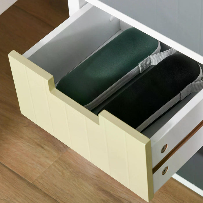 3-Drawer Storage Tower with Elegant Wood Top - Versatile Dresser Chest and Organizer for Closet, Bedroom, Nursery, and Hallway - Space-Saving Solution for Home Organization