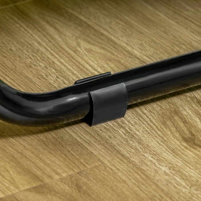 Kids Trampoline with Safety Enclosure - 140 cm Indoor Bouncer for Ages 1-6, Blue - Fun and Secure Jumping Gym for Children