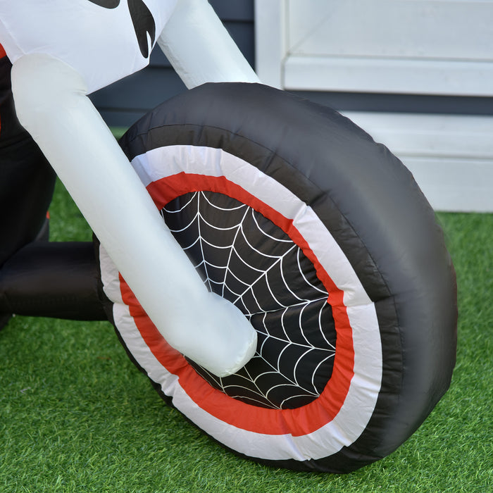 Inflatable Grim Reaper Halloween Decor - 180x55x120cm Next Day Delivery Available - Ideal for Spooky Outdoor Displays