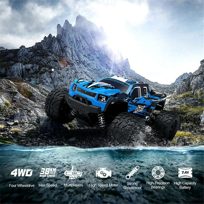 Vittal Rc Victorebot VT-02 Ready to Race RC Car - Two Batteries 1/16 2.4G 4WD 38 ...