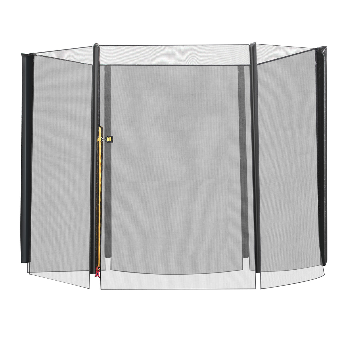 8ft Trampoline Safety Net - Durable Enclosure Mesh, Outdoor Jumping Protection - Ideal for Family Backyard Fun