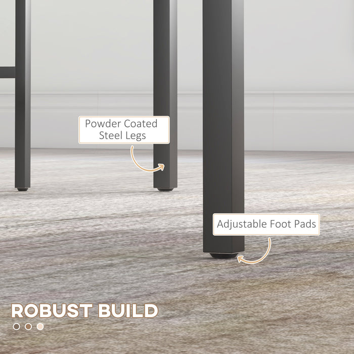 Modern Four-Piece Dining Set - Includes Spacious Table, Comfortable Chairs and Cozy Bench - Ideal for Family Meals and Gatherings