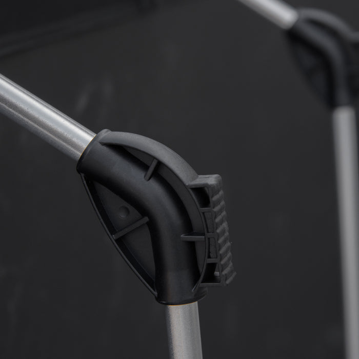 Ultra-Lightweight Aluminium Camping Cot - Durable Portable Sleeping Bed with 150kg Support - Ideal for Adult Outdoor Camping and Overnight Adventures