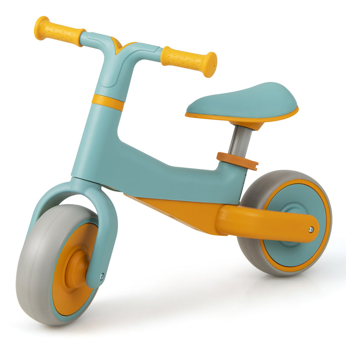 Baby Balance Bikes Brand - Adjustable Seat Height Bike for Toddlers in Blue - Ideal for Children Aged 18 to 48 Months