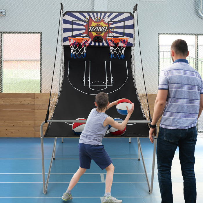 Indoor Basketball Arcade Game - 2 Player Sport Fun - Perfect for Friendly Competitive Games