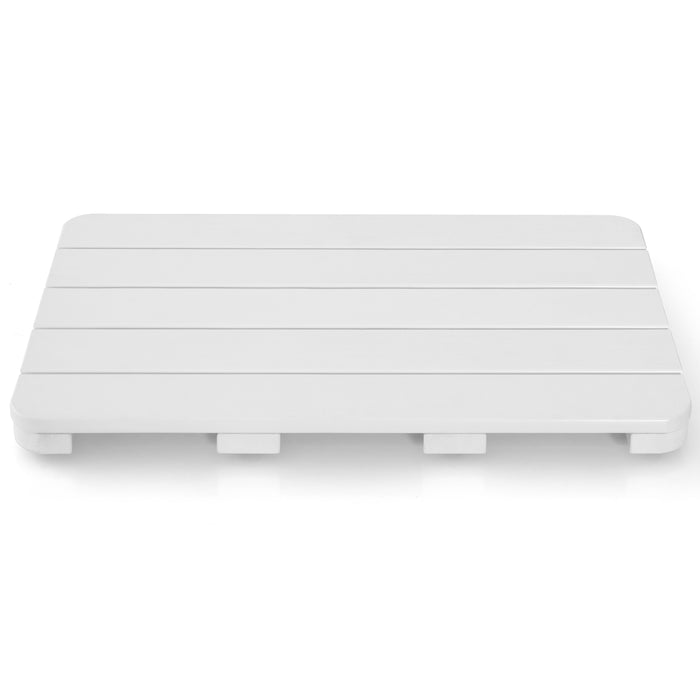 Bathroom Shower Mat - 55 x 34 cm Brown Design with Non-Slip Foot Pads - Perfect for Ensuring Safety and Comfort in the Shower