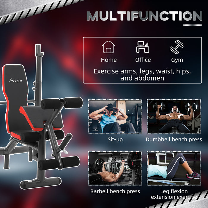 Multifunctional Weight Bench - Comprehensive Workout Station for Full Body Training - Ideal for Arms, Legs, and Abdominal Muscles Fitness Enthusiasts