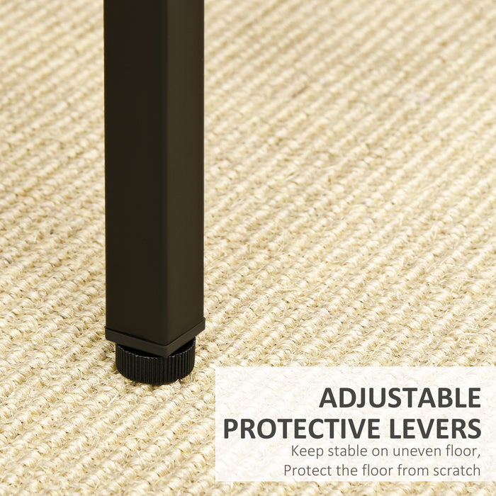 Industrial-Style Rectangular Bar Table Set - Includes 4 Stools, Perfect for Dining Room or Kitchen - Space-Saving Dinette Solution