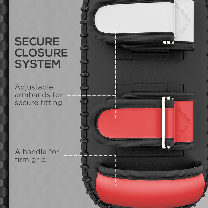 Durable High-Density Foam Kick Shield - Ideal for Muay Thai, Karate, Taekwondo & Kickboxing Training - Protective Arm Pad for Martial Arts Enthusiasts