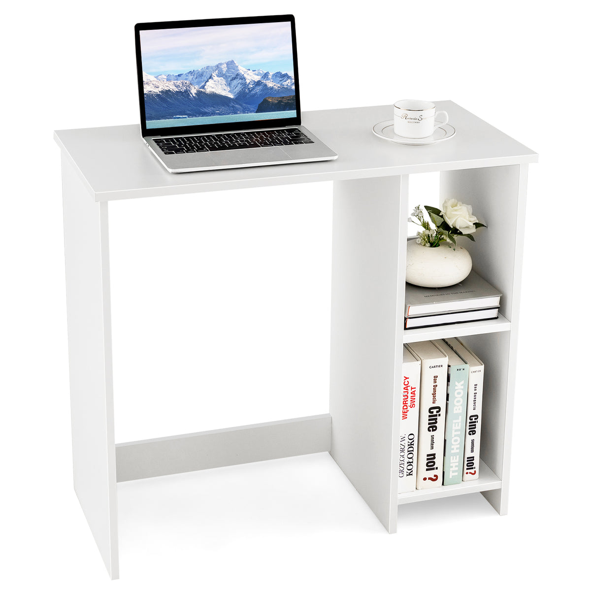 31.5 Inch Desk - Home Office Furniture Perfect for Small Spaces - Ideal Solution for Working from Home