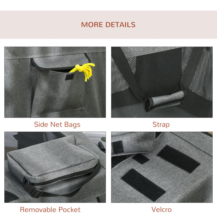 Oxford Folding Pet Carrier Bag - 70cm Durable and Portable - Ideal for Cats and Small Dogs Transport and Travel