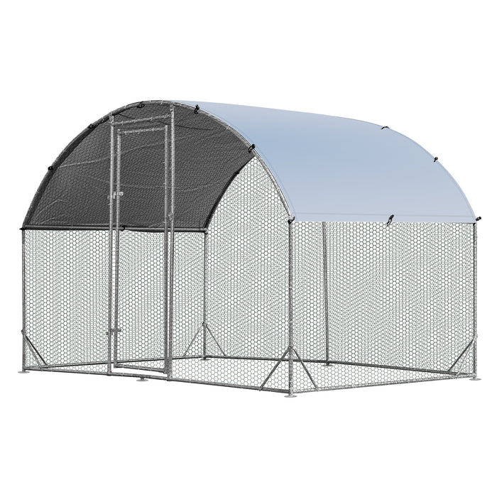 Backyard Farm Chicken Coop - Water and Sun Protective Cover Included - Ideal Shelter for Chickens
