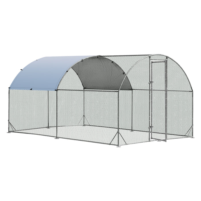Backyard Farm Chicken Coop - Water and Sun Protective Cover Included - Ideal Shelter for Chickens