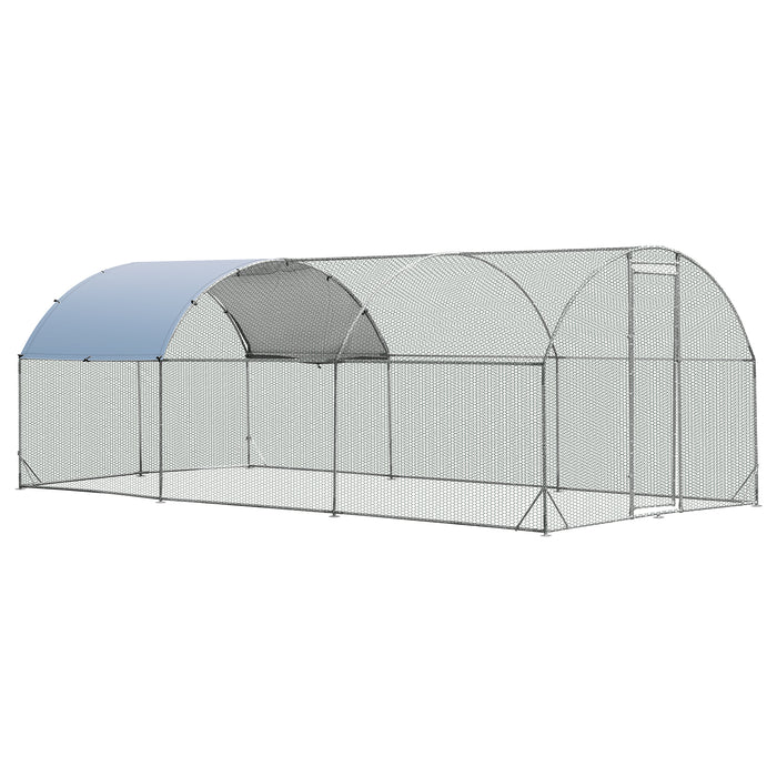 Backyard Farm Chicken Coop - Water and Sun Protective Cover Included - Ideal Shelter for Chickens