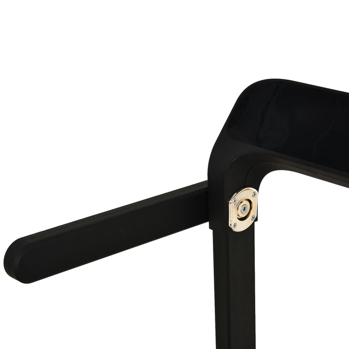 600W Motorized Treadmill with 12 Programs - High-Speed 10km/h, Safety Button, LCD Display, Foldable Design with Portable Wheels - Ideal for Home and Office Cardio Workouts