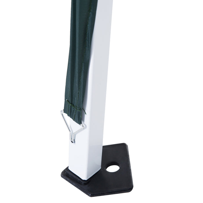 3x3m Green Pop-Up Canopy Tent - Waterproof & UV Protection Outdoor Shelter - Ideal for Parties, Events & Camping