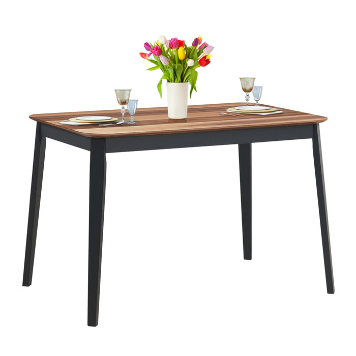 Spacious Dining Table - Wide Top Surface, Sturdy Design - Ideal for Large Gatherings & Family Meals