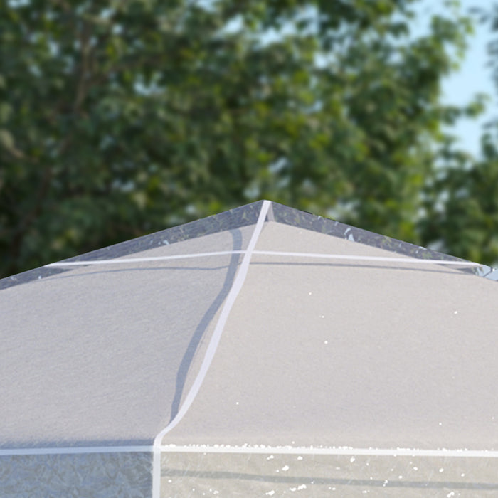 3x3m Gazebo Canopy Cover - Waterproof and Protective Outdoor Shelter Accessory - Ideal for Garden Tents and Canopies