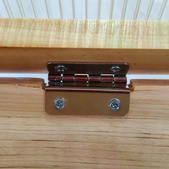 Natural Wooden Cold Frame - Polycarbonate Panel Grow House for Garden Enthusiasts - Protects Flowers, Vegetables & Plants Against Harsh Weather