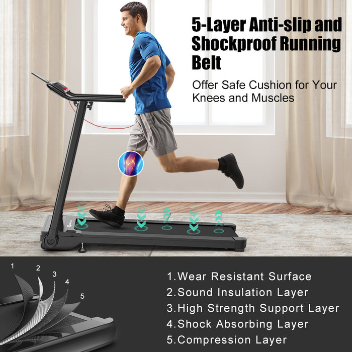 Portable Walking Running Machine - Electric, LED Touch Screen - Ideal Exercise Solution for Indoor Fitness Enthusiasts