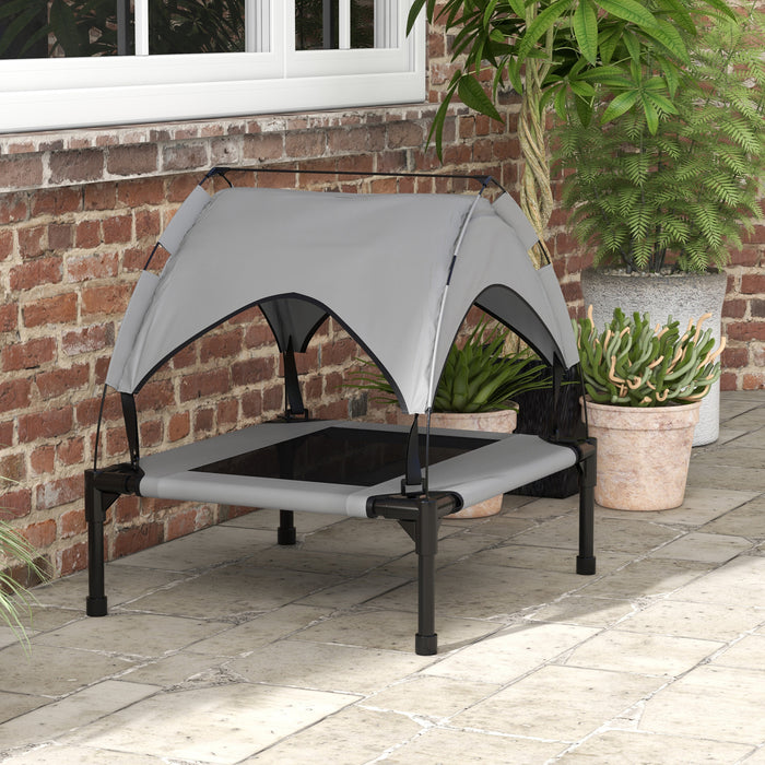 Elevated Dog Bed with Cooling Mesh - Durable & Easy-Cleaning Material, Perfect for Small to Medium Sized Pets - Ensures Comfort & Hygiene for Your Furry Friend