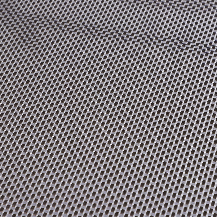 Folding Metal Garden Chairs 6-Pack - Breathable Mesh Seating for Outdoor Patio & Park - Grey Dining Seats for Garden Entertaining