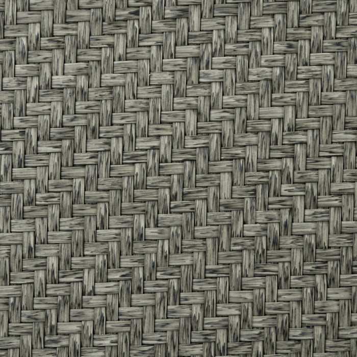 Patio Chair Cushion Set - 2-Piece Durable Fabric and PE Rattan Back and Seat Pillows - Outdoor Comfort Upgrade for Garden Furniture, Grey