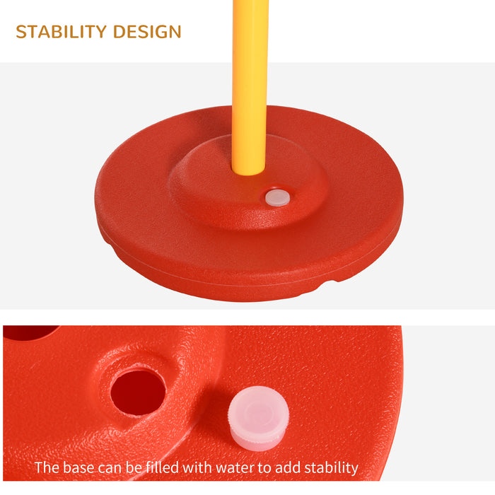 Dog Agility Training Equipment - Durable Yellow Plastic 3-Course Set - Ideal for Active Dogs and Backyard Fun