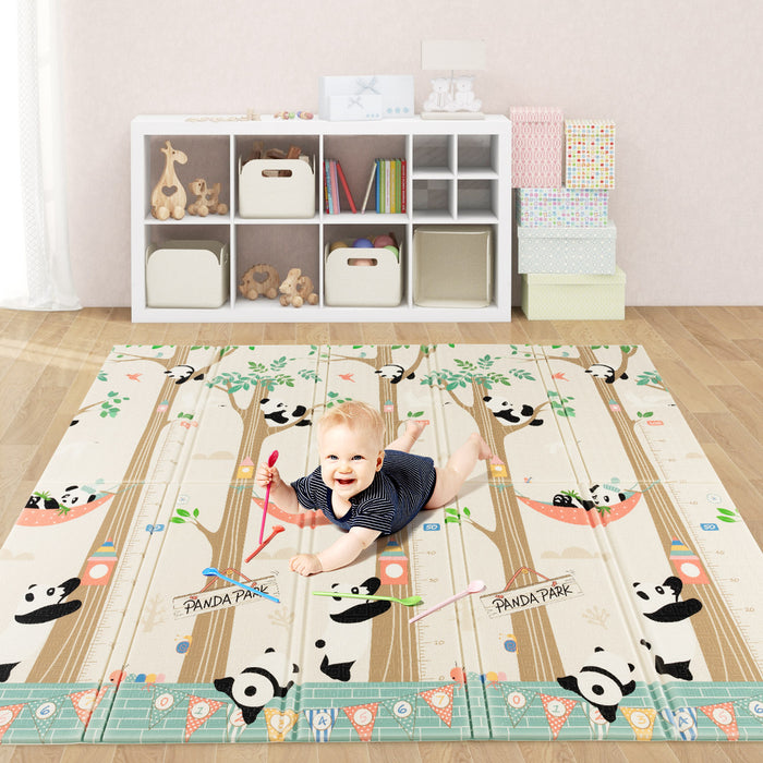 Extra Large 200x180cm Baby Floor Mat - Portable Play Mat with Carry Bag - Ideal for Tummy Time and Playdates