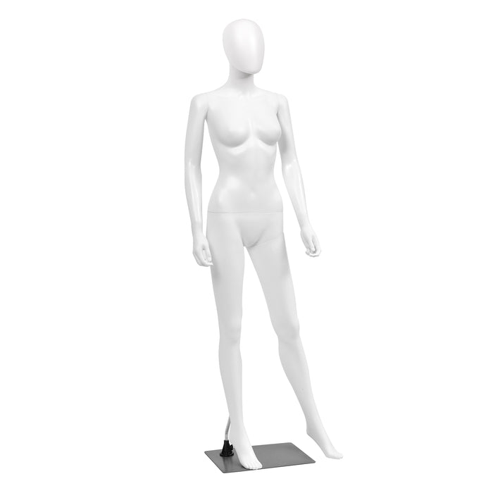 Mannequin Masters Model 177 - Full Body Female Mannequin with Posture Adjustability - Ideal for Retail Display and Fashion Designers