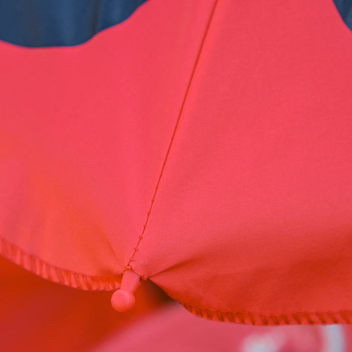 Ladybug-Themed Picnic Set - Kids' Folding Table and Chairs with Parasol for Outdoor Use - Fun and Practical Garden Furniture for Children