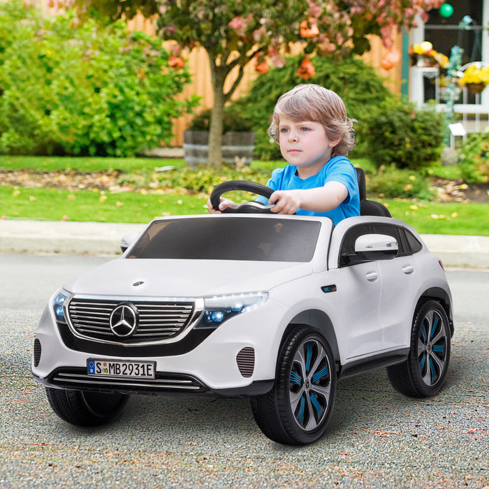 Benz EQC 400 Ride-On Electric Toy Car - 12V Battery-Powered with Remote Control - Perfect for Kids' Outdoor Adventures