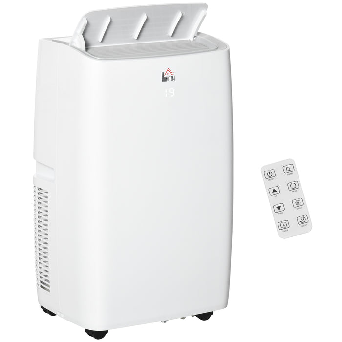 12,000 BTU Portable Air Conditioner - Dehumidifier & Cooling Fan with LED Display, 24H Timer, Remote Control - Cools Rooms Up to 25m², Includes Window Mount Kit