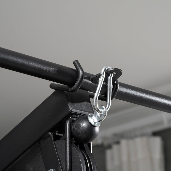 Multi Gym 66kg Weight Stack - Multifunction Home Gym Equipment for Full Body Exercises - Ideal for Strength Training & Bodybuilding