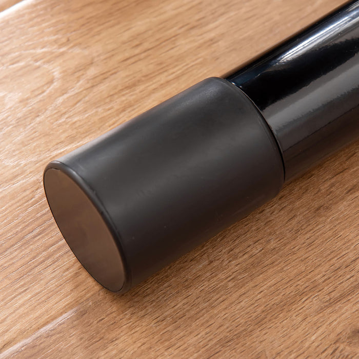 Adjustable Twist Stepper with LCD Monitor - Height-Adjustable Handlebars, Compact Home Fitness Step Machine, Black and Blue - Ideal for Cardio Workout and Lower Body Toning