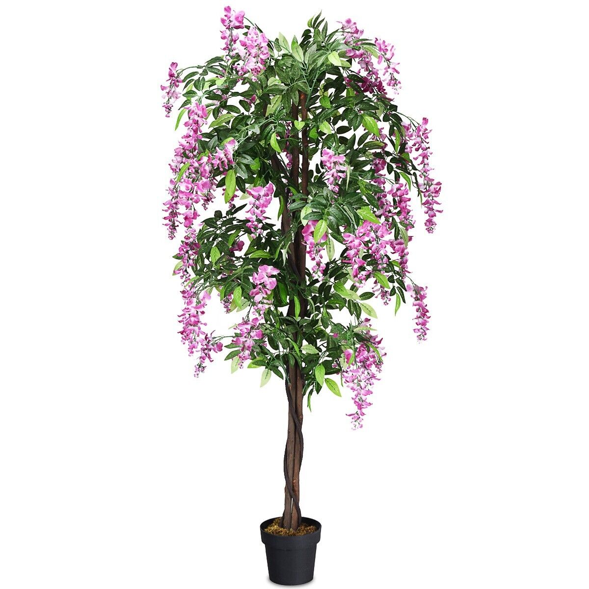 Ficus Artificial Tree, 180CM - Perfect Accent for Living Room or Office Decor - Ideal for Enhancing Indoor Spaces