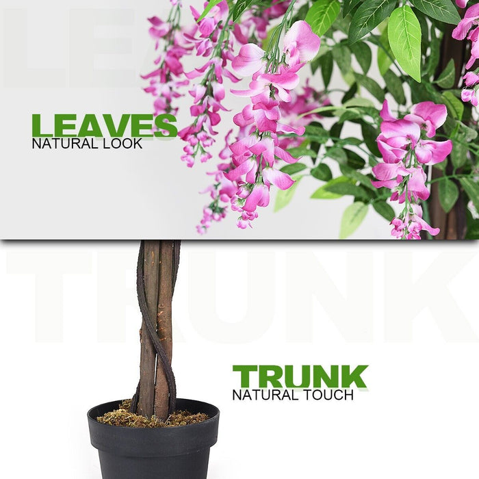 Ficus Artificial Tree, 180CM - Perfect Accent for Living Room or Office Decor - Ideal for Enhancing Indoor Spaces