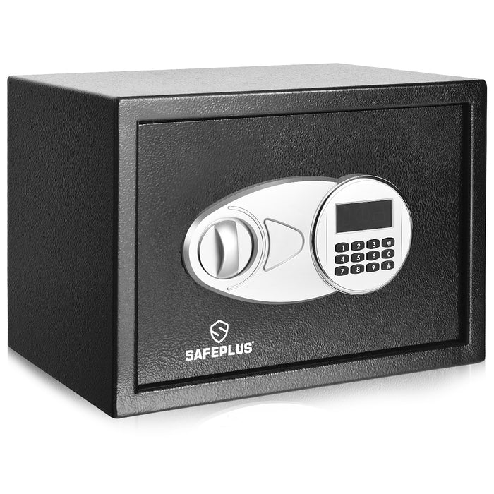 15L Security Safe - Secure Box with 2 Keys, Ideal for Home Office Hotel - Quality Management Solution for Valuables Protection