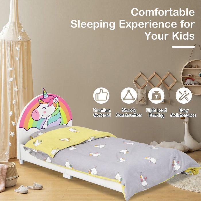 Kid's Adjustable Feet Bed - Sturdy, Flexible Sleep Solution - Perfect for Growing Children, Solves Problem of Unstable Bedding