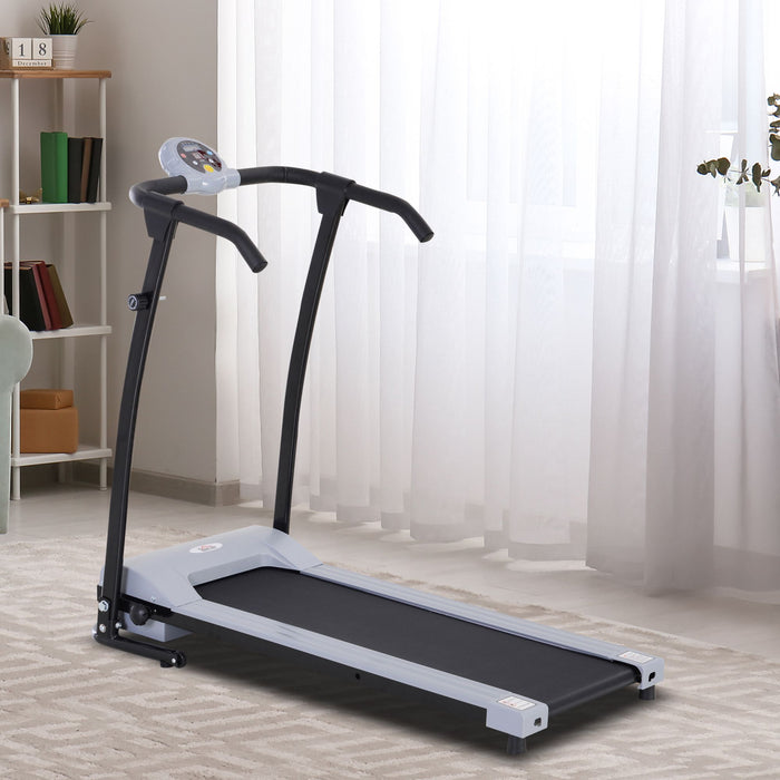 Foldable Walking Treadmill with LED Display - Aerobic Exercise Machine for Cardio Workouts - Ideal for Home, Office, and Fitness Studios