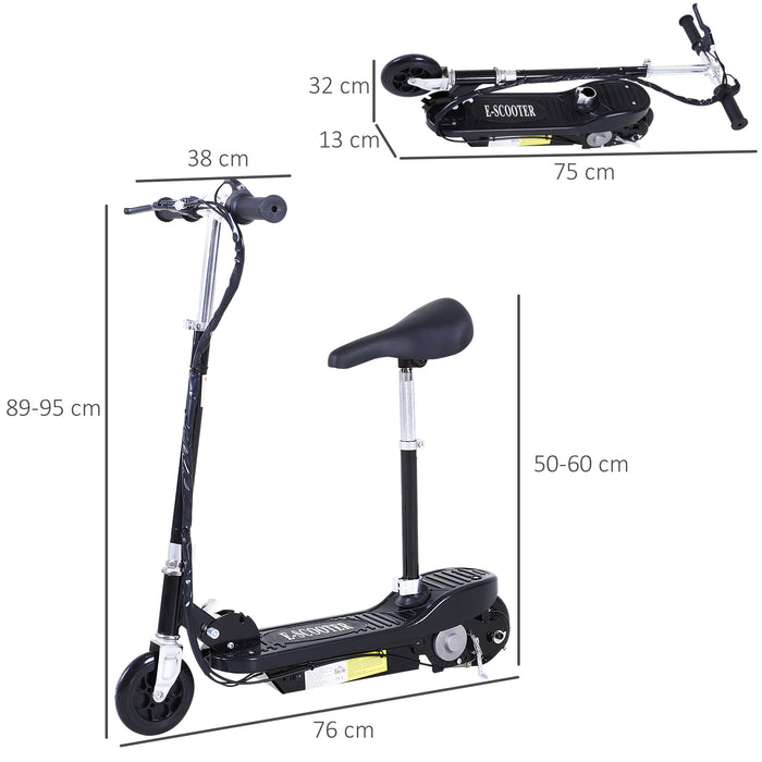 Kids Electric Scooter - 120W Motorized Outdoor Ride-On Toy with Dual 12V Batteries - Perfect for Young Riders Seeking Fun and Adventure