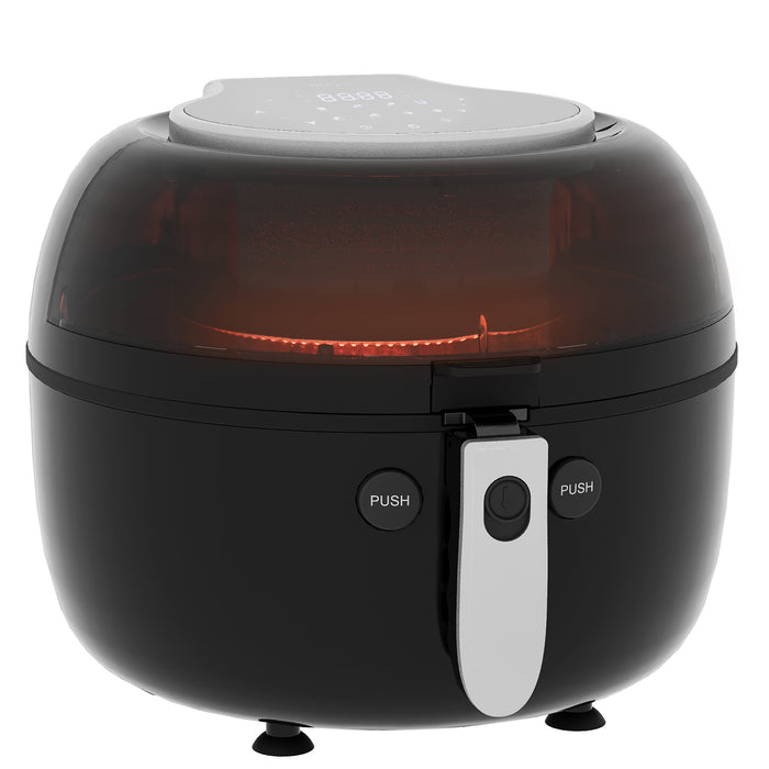 7L Digital Air Fryer Oven - Multi-function Cooker with 7 Presets and Rapid Air Circulation - Ideal for Healthy Frying, Roasting, Baking, Broiling & Dehydrating