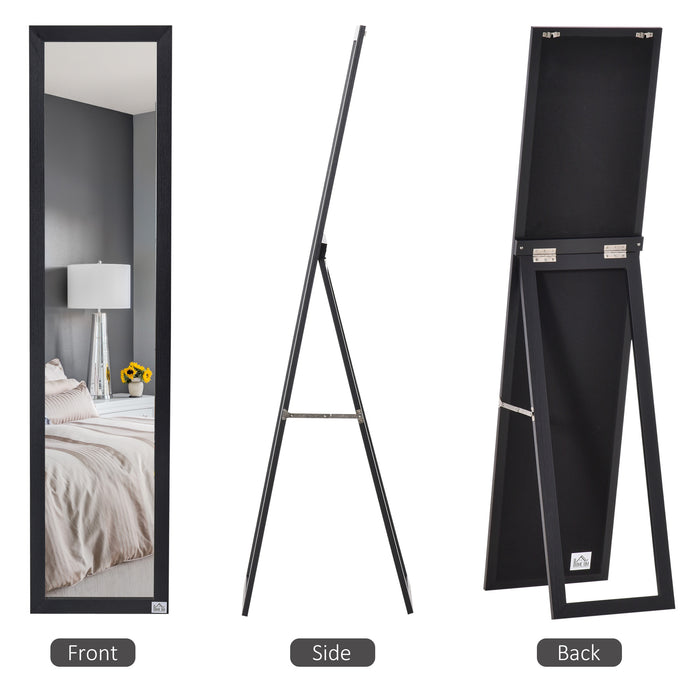 Elegant Full-Length Free Standing Mirror - 37 x 154 cm Dressing and Bedroom Reflective Decor - Ideal for Living Room Elegance and Spaciousness