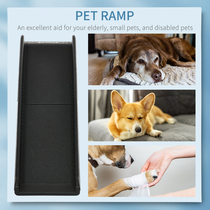 Foldable Animal Access Assist - Non-Slip Dog Ramp for Cars, Trucks, and SUVs - Easy Portable Solution for Elderly and Injured Pets