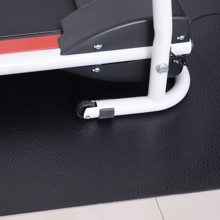 Heavy-Duty Gym Equipment Mat - Non-Slip Floor Protection for Treadmills and Exercise Bikes - Ideal for Home Fitness Enthusiasts