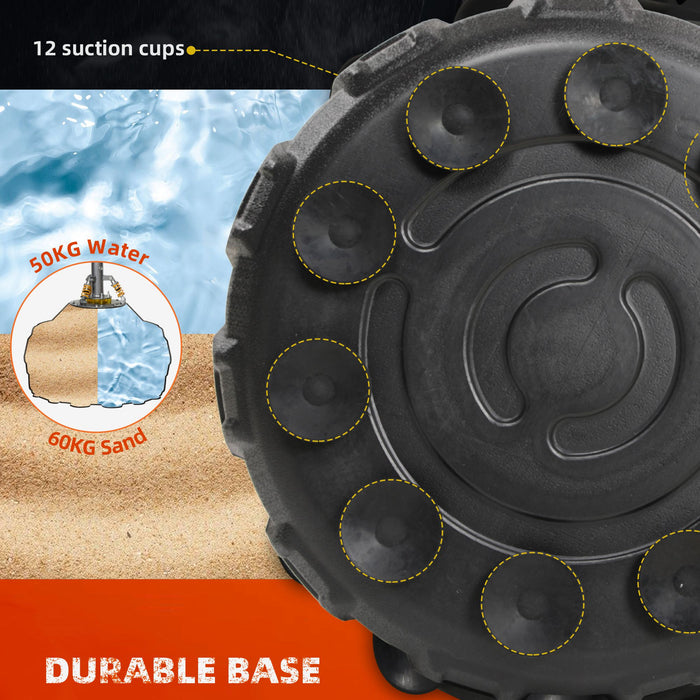 Freestanding 6FT Adult Boxing Punch Bag Stand - Fillable Base, Absorption Springs, Suction Cup Stability - Ideal for Professional Workout & Home Gym Fitness