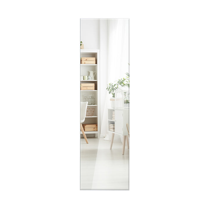 Wall Mounted Full-Length Mirror - For Bathroom, Bedroom, Entryway Use - Ideal for Home Decoration and Quick Outfit Checks